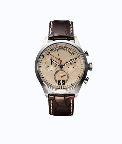 Mavado Leather Strap Watch